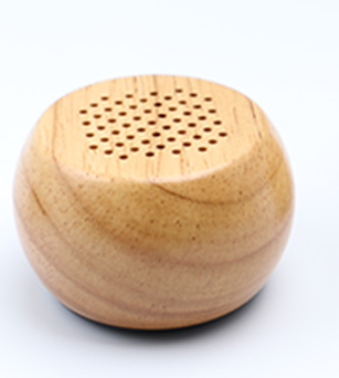 Wooden MINI 3W  TWS  Bluetooth Speaker with Remote shutter