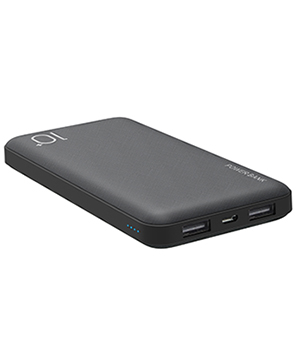 Promotion ABS 10,000mAh Power Bank  with Circuit Protection
