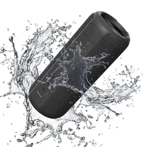 Waterproof Portable IPX7 Bluetooth Speaker With Colorful Leds