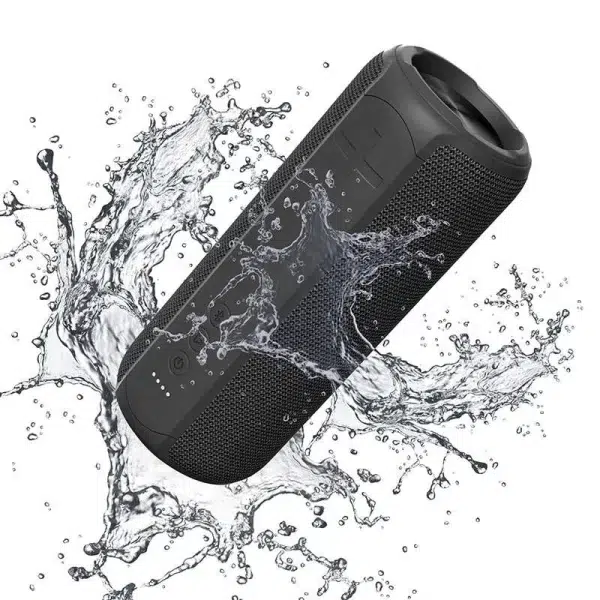 Waterproof Portable IPX7 Bluetooth Speaker With Colorful Leds