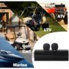 27 Inch Outdoor Sound Bar Speaker with LED Pixel Light for UTV&ATV&Golfcar