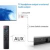 2.0 Channel Miboard 3D Surround Bluetooth Soundbar Speaker With RGB LED Lights