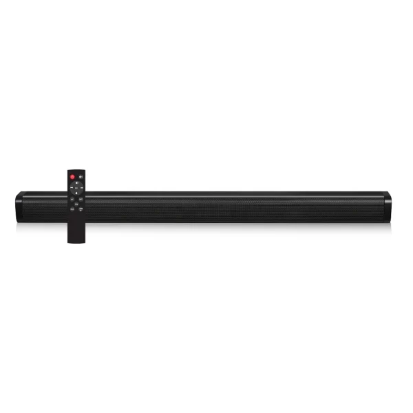 Black 2.0CH 40W  HDMI(ARC) Optical Sound Barspeaker