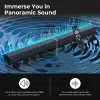 Bluetooth Sound Bars with 2-in-1 Detachable ARC/BT/OPT/Remote Connections