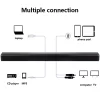 Black 2.0CH 40W  HDMI(ARC) Optical Sound Barspeaker