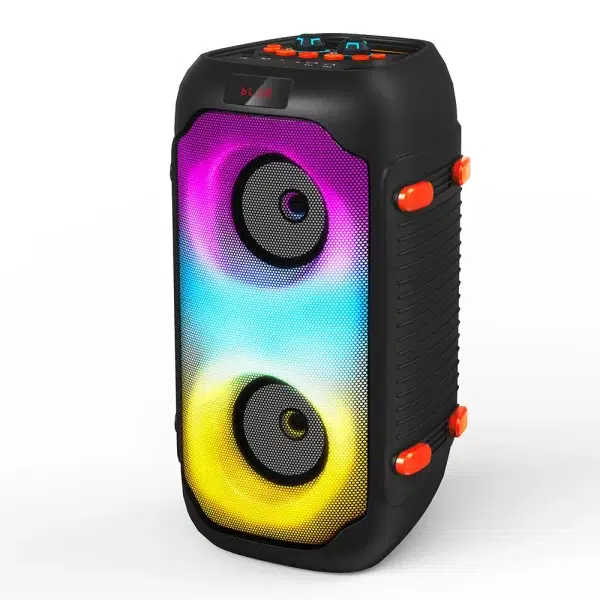 20W Rechargeable Battery RGB Led Light Outdoor Bluetouth Speaker