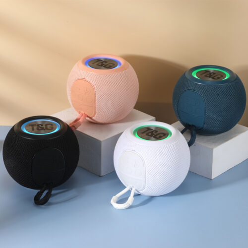 Bass Boombox LED Music Loudspeaker with BT AUX TF Support
