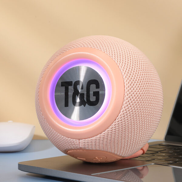 Bass Boombox LED Music Loudspeaker with BT AUX TF Support