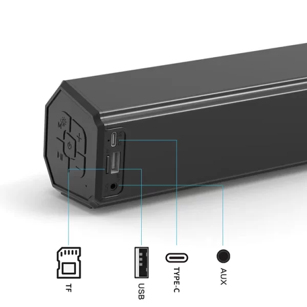 2.1 Subwoofer Home Theater System Wireless Sound Bar Speaker
