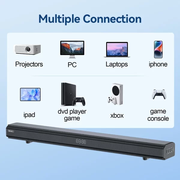 70 W Home Theater Sound System  4D Surround Soundbar Speaker
