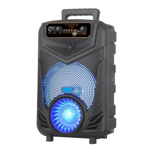 Multifunctional Super Bass Dual Subwoofer Karaoke Portable Speaker