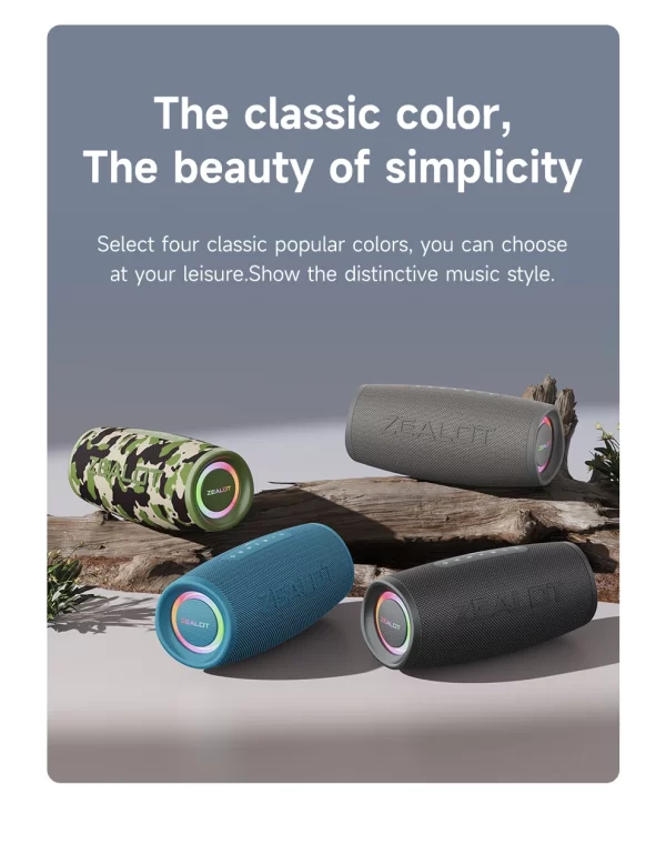 Custom Logo Portable Outdoor Waterproof Speaker With TF Card
