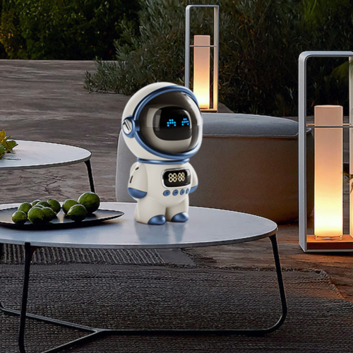 Portable Astronaut Design FM Radio Music Speaker