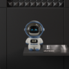 Portable Astronaut Design FM Radio Music Speaker