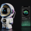 Portable Astronaut Design FM Radio Music Speaker